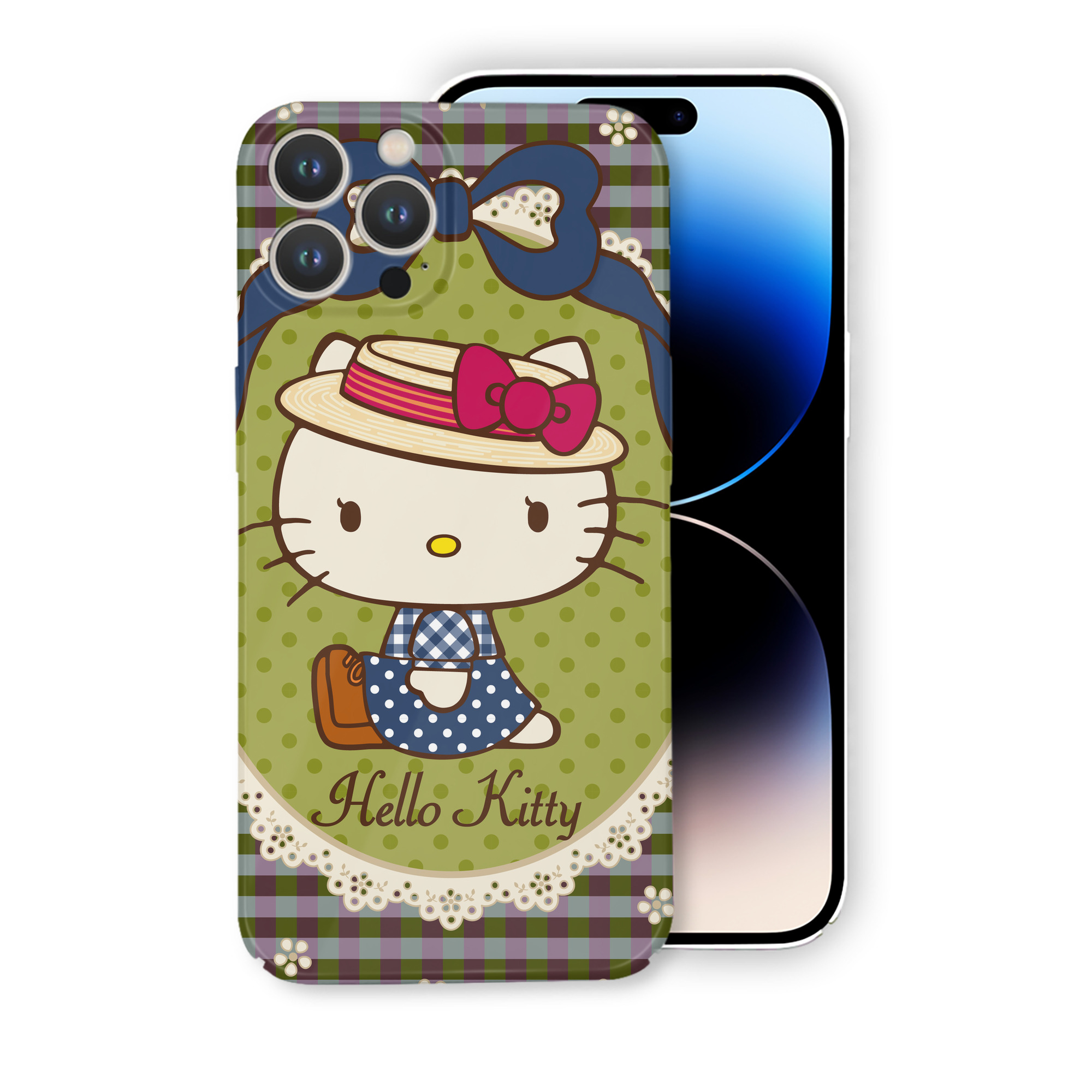 （画像用） Hello Kitty ハローキティ 【iPhone 14シリーズ対応】ハードケース
